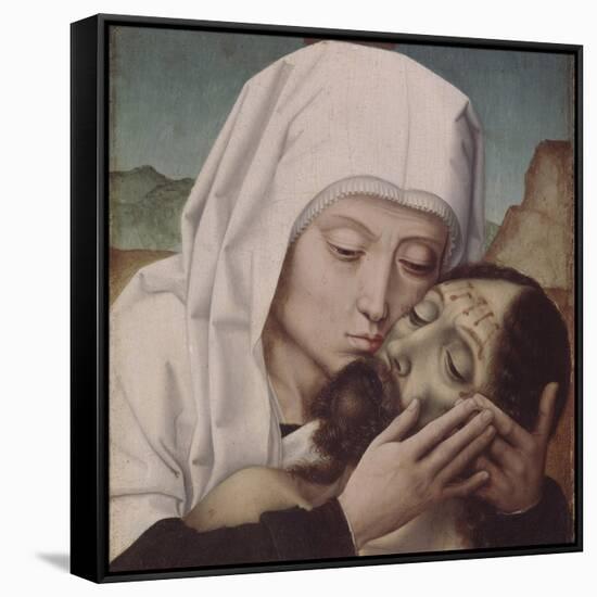 The Lamentation over the Dead Christ-Gerard David-Framed Stretched Canvas