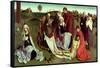 The Lamentation Over the Dead Christ-Petrus Christus-Framed Stretched Canvas