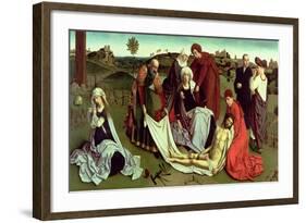 The Lamentation Over the Dead Christ-Petrus Christus-Framed Giclee Print