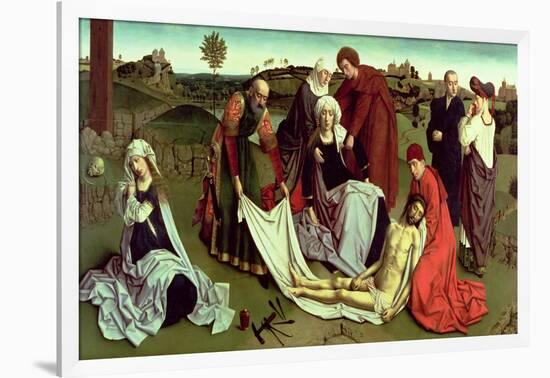 The Lamentation Over the Dead Christ-Petrus Christus-Framed Giclee Print