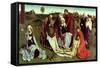 The Lamentation Over the Dead Christ-Petrus Christus-Framed Stretched Canvas