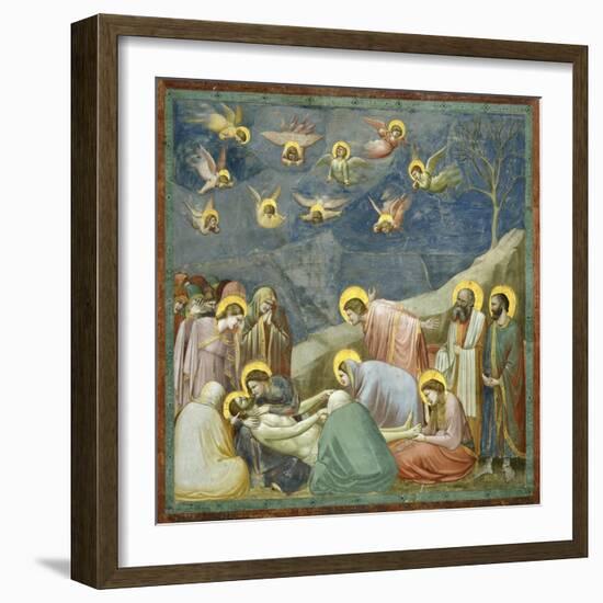 The Lamentation-Giotto di Bondone-Framed Giclee Print