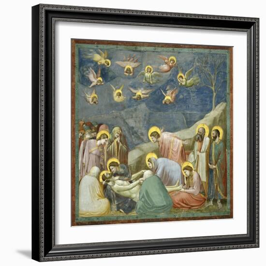 The Lamentation-Giotto di Bondone-Framed Giclee Print