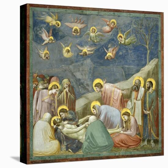 The Lamentation-Giotto di Bondone-Stretched Canvas