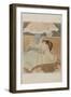 The Lamp, 1890-91 (Drypoint, Softground Etching, and Aquatint)-Mary Stevenson Cassatt-Framed Giclee Print