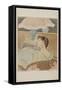 The Lamp, 1890-91 (Drypoint, Softground Etching, and Aquatint)-Mary Stevenson Cassatt-Framed Stretched Canvas