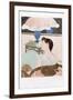 The Lamp, 1890-91-Mary Cassatt-Framed Giclee Print