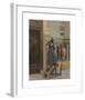 The Lamp Lighter-Ludwig Deutsch-Framed Premium Giclee Print