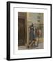 The Lamp Lighter-Ludwig Deutsch-Framed Premium Giclee Print