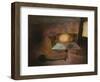 The Lamp on the Terrace; Die Lampe Auf Dem Balcon-Paul Klee-Framed Giclee Print