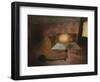 The Lamp on the Terrace; Die Lampe Auf Dem Balcon-Paul Klee-Framed Giclee Print