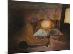 The Lamp on the Terrace; Die Lampe Auf Dem Balcon-Paul Klee-Mounted Giclee Print