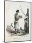 The Lamplighter, Engraved by Francois Seraphin Delpech-Antoine Charles Horace Vernet-Mounted Giclee Print