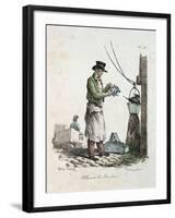 The Lamplighter, Engraved by Francois Seraphin Delpech-Antoine Charles Horace Vernet-Framed Giclee Print