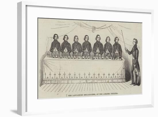 The Lancashire Bell-Ringers, at the Adelphi Theatre-null-Framed Giclee Print
