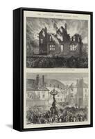 The Lancashire Cotton Factory Riots-null-Framed Stretched Canvas