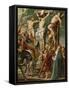 The Lance Thrust (Colour Litho)-Peter Paul (after) Rubens-Framed Stretched Canvas