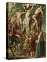 The Lance Thrust (Colour Litho)-Peter Paul (after) Rubens-Stretched Canvas
