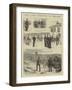 The Land Agitation in Ireland, Irish Constabulary Sketches-null-Framed Giclee Print