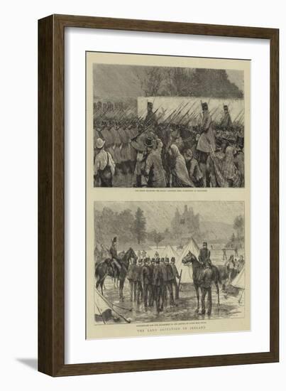 The Land Agitation in Ireland-Joseph Nash-Framed Giclee Print