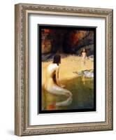 The Land Baby-John Collier-Framed Art Print