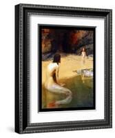 The Land Baby-John Collier-Framed Art Print