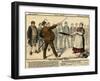The Land-Grabber Parade, 1889-null-Framed Giclee Print