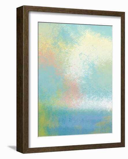 The Land In Between Two-Jan Weiss-Framed Art Print