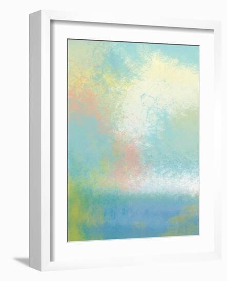 The Land In Between Two-Jan Weiss-Framed Art Print