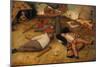 The Land of Cockayne, 1566-Pieter Bruegel the Elder-Mounted Giclee Print