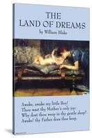 The Land of Dreams-William Blake-Stretched Canvas