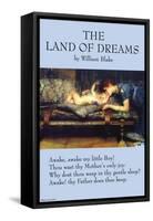 The Land of Dreams-William Blake-Framed Stretched Canvas