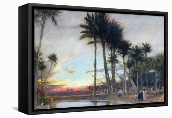 The Land of Egypt, 1913-Albert Goodwin-Framed Stretched Canvas