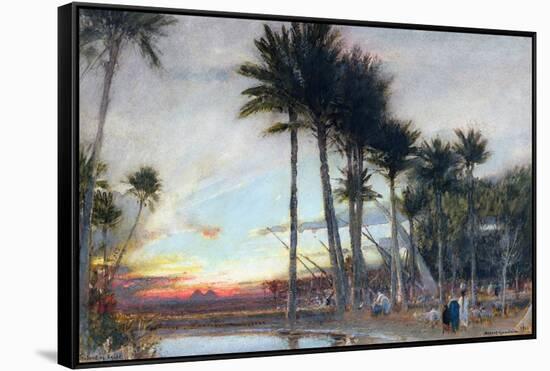 The Land of Egypt, 1913-Albert Goodwin-Framed Stretched Canvas