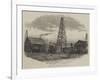 The Land of Oil, Exterior of an Oil-Working-null-Framed Giclee Print