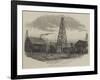 The Land of Oil, Exterior of an Oil-Working-null-Framed Giclee Print