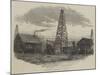 The Land of Oil, Exterior of an Oil-Working-null-Mounted Giclee Print