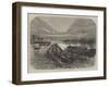 The Land of Oil, Transport of Barrels on Oil Creek-null-Framed Giclee Print