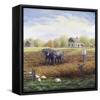 The Land Provides-Kevin Dodds-Framed Stretched Canvas