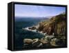 The Land's End, Cornwall-Thomas Creswick-Framed Stretched Canvas