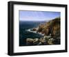 The Land's End, Cornwall-Thomas Creswick-Framed Giclee Print