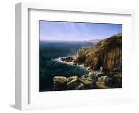 The Land's End, Cornwall-Thomas Creswick-Framed Giclee Print