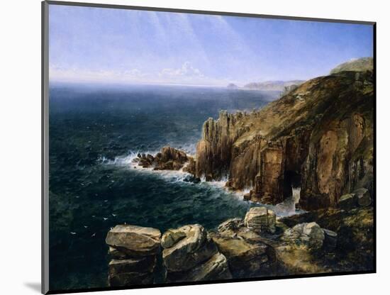 The Land's End, Cornwall-Thomas Creswick-Mounted Giclee Print