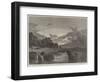 The Land's-End, Sunset before a Stormy Night-Samuel Phillips Jackson-Framed Giclee Print