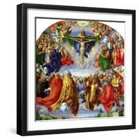 The Landauer Altarpiece, All Saints Day, 1511-Albrecht Dürer-Framed Giclee Print