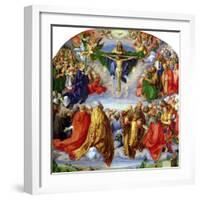 The Landauer Altarpiece, All Saints Day, 1511-Albrecht Dürer-Framed Giclee Print