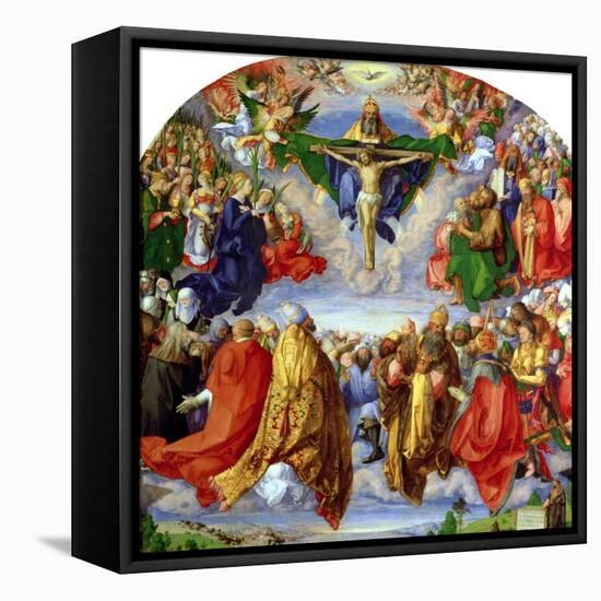 The Landauer Altarpiece, All Saints Day, 1511-Albrecht Dürer-Framed Stretched Canvas