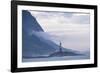 The Landegode lighthouse near Bodo on the north west coast of Norway-Ellen Rooney-Framed Photographic Print