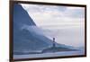 The Landegode lighthouse near Bodo on the north west coast of Norway-Ellen Rooney-Framed Photographic Print