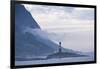 The Landegode lighthouse near Bodo on the north west coast of Norway-Ellen Rooney-Framed Photographic Print